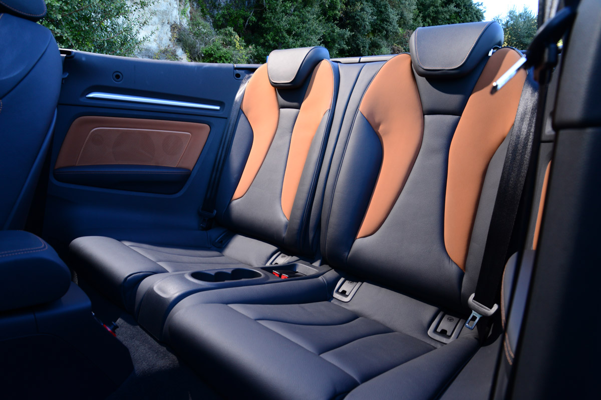 Audi A3 Cabriolet 2014 rear seats