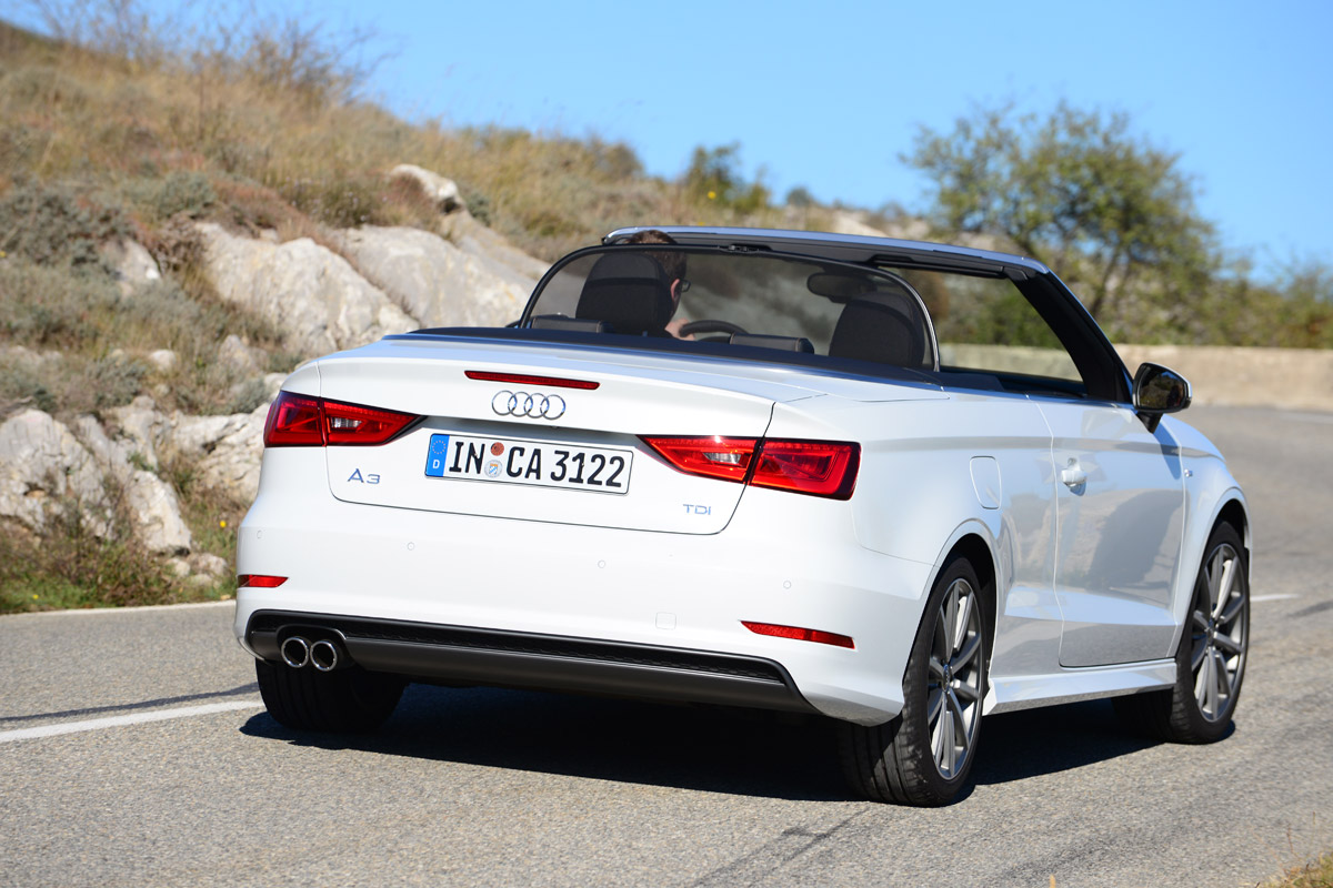 Audi A3 Cabriolet 2014 rear track