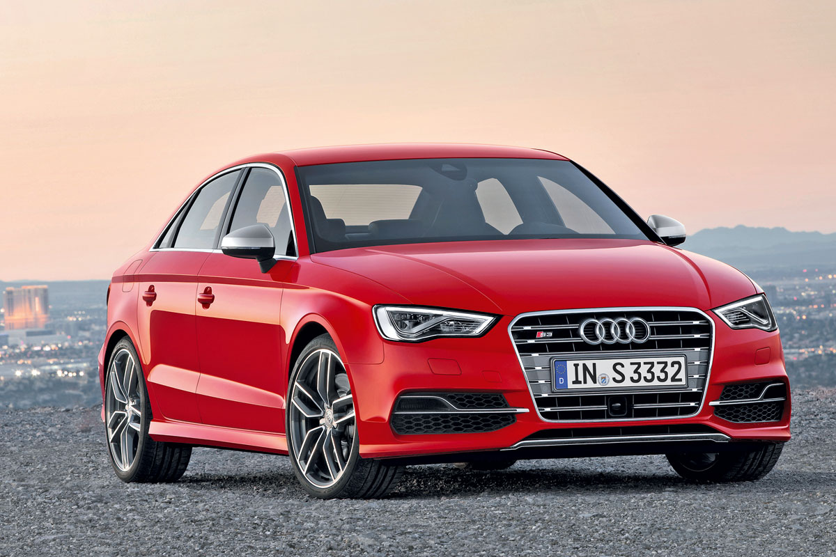Audi A3 saloon front static