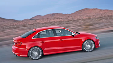 Audi A3 saloon profile