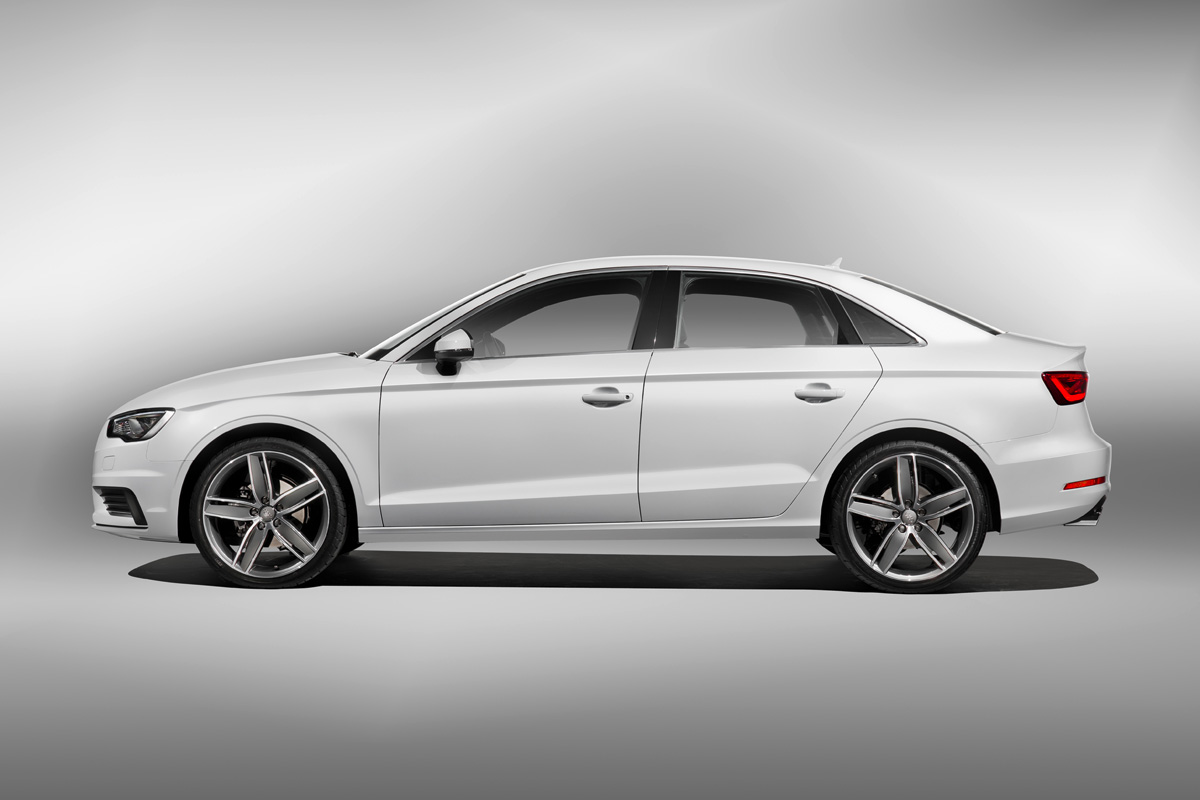 Audi A3 Saloon side