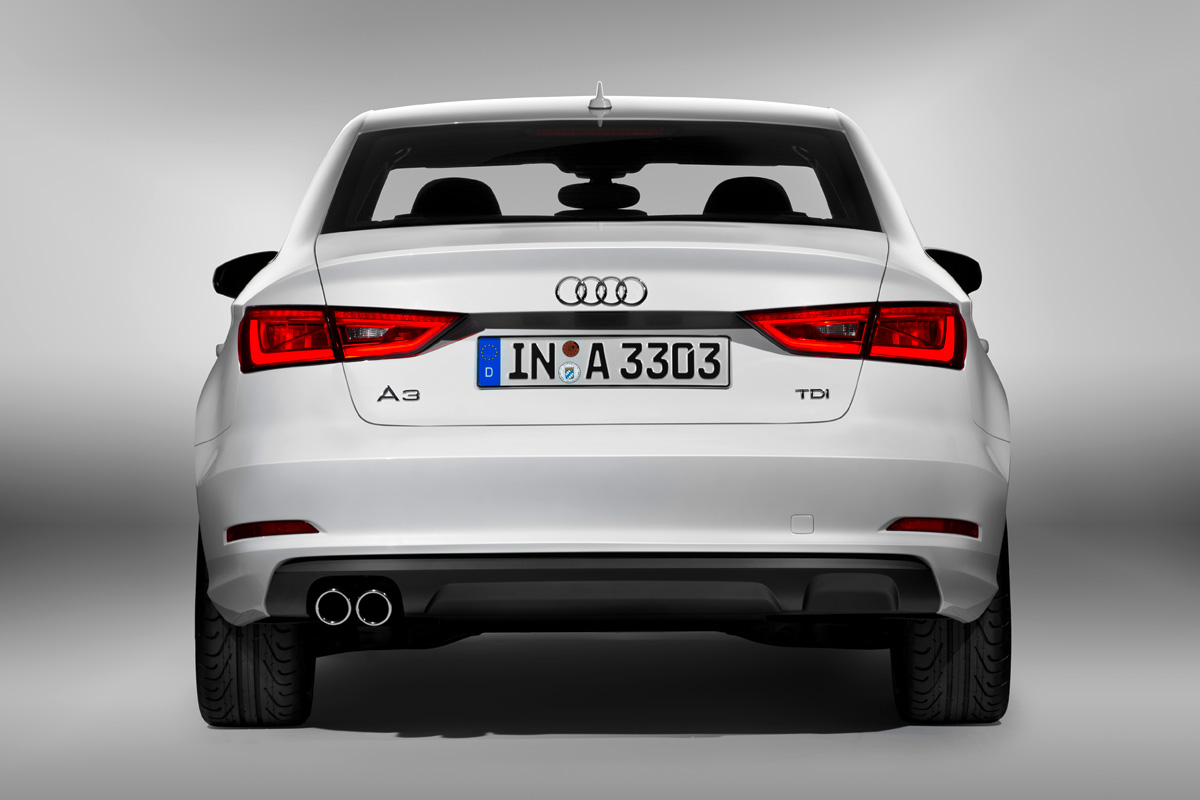 Audi A3 Saloon rear