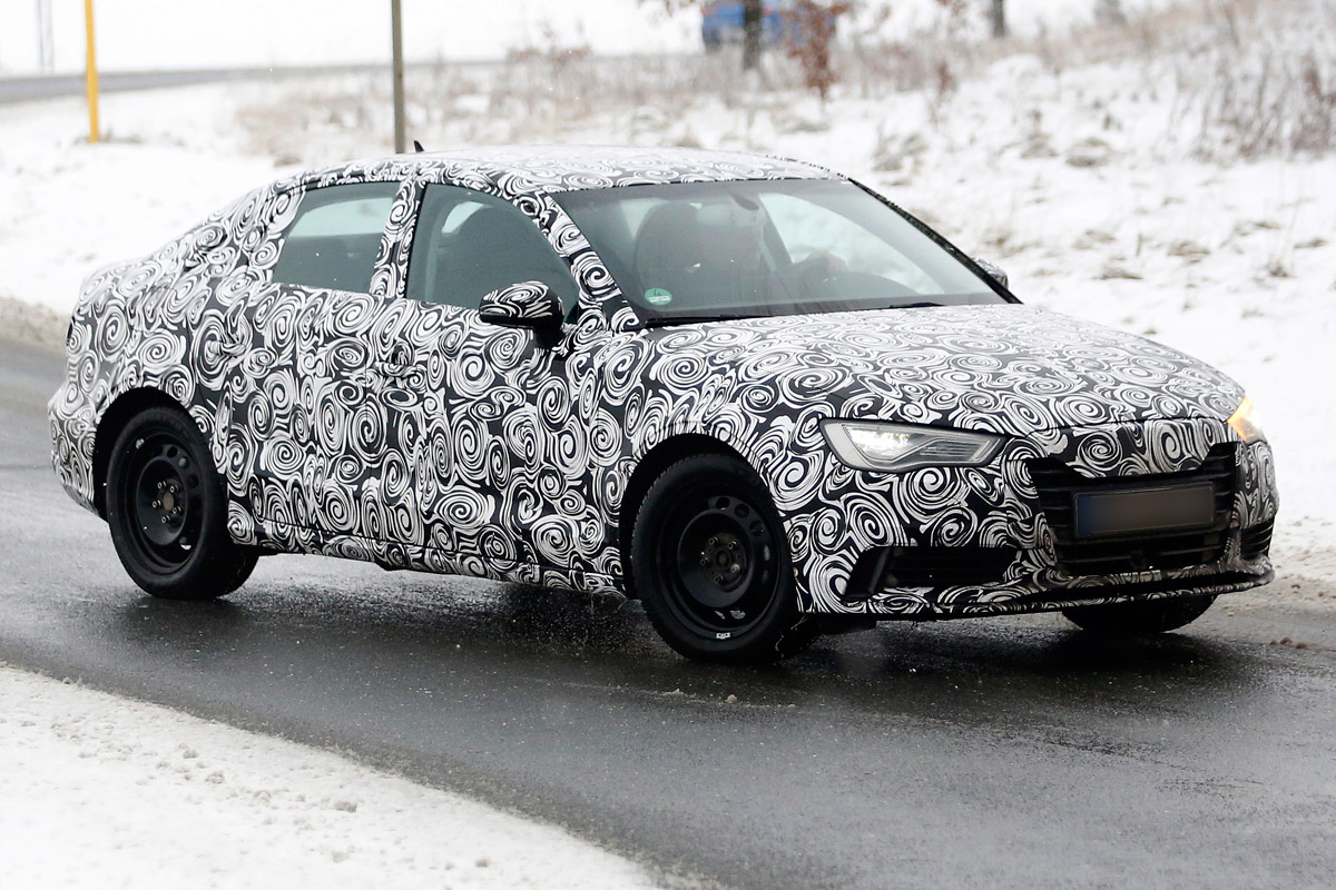 Audi A3 saloon front side