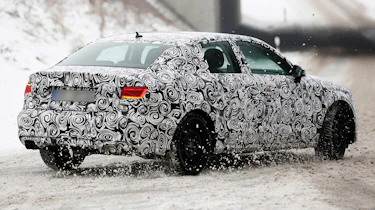 Audi A3 saloon side rear