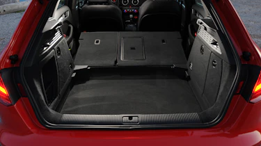 Audi A3 Sportback boot seats down