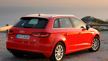Audi A3 Sportback rear three-quarters