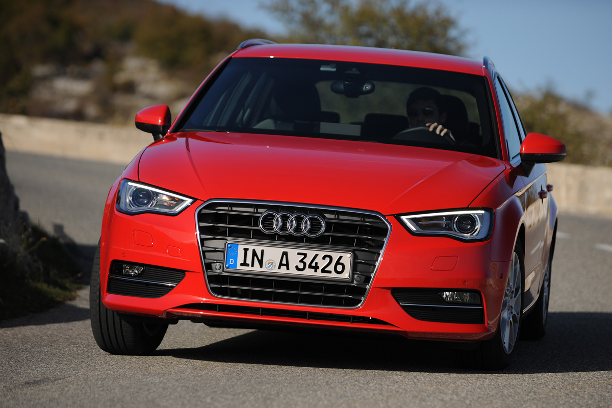 Audi A3 Sportback front cornering