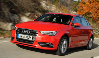 Audi A3 Sportback front action