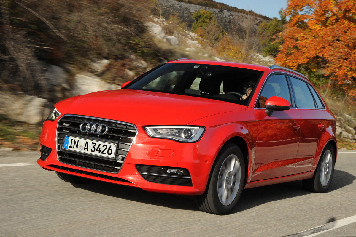Audi A3 Sportback 1.4 TFSI front tracking
