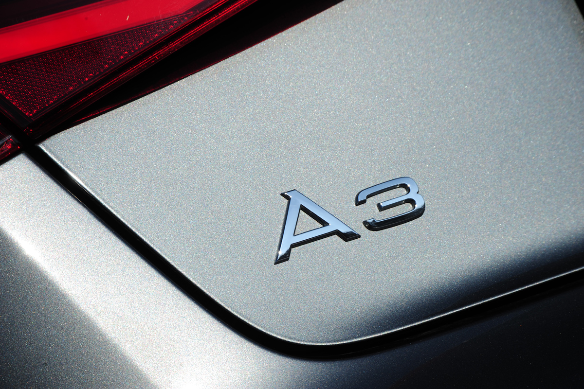 Audi A3 Sportback badge