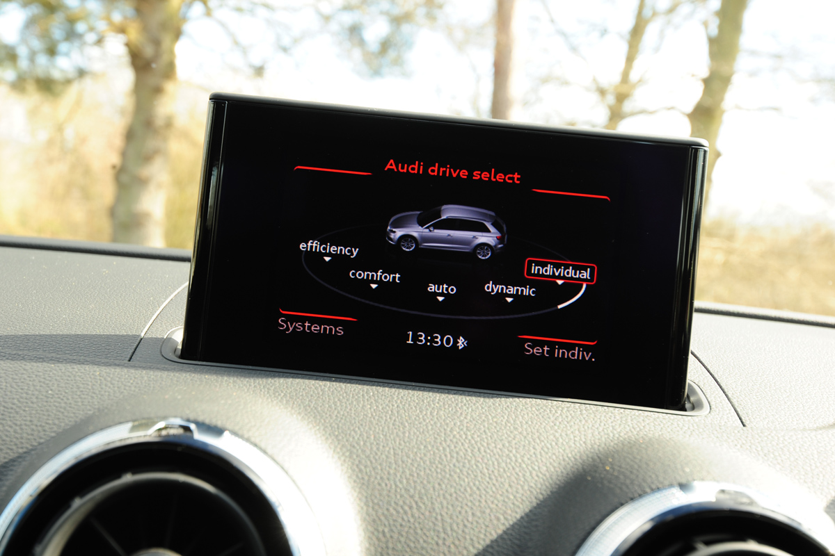 Audi A3 Sportback display