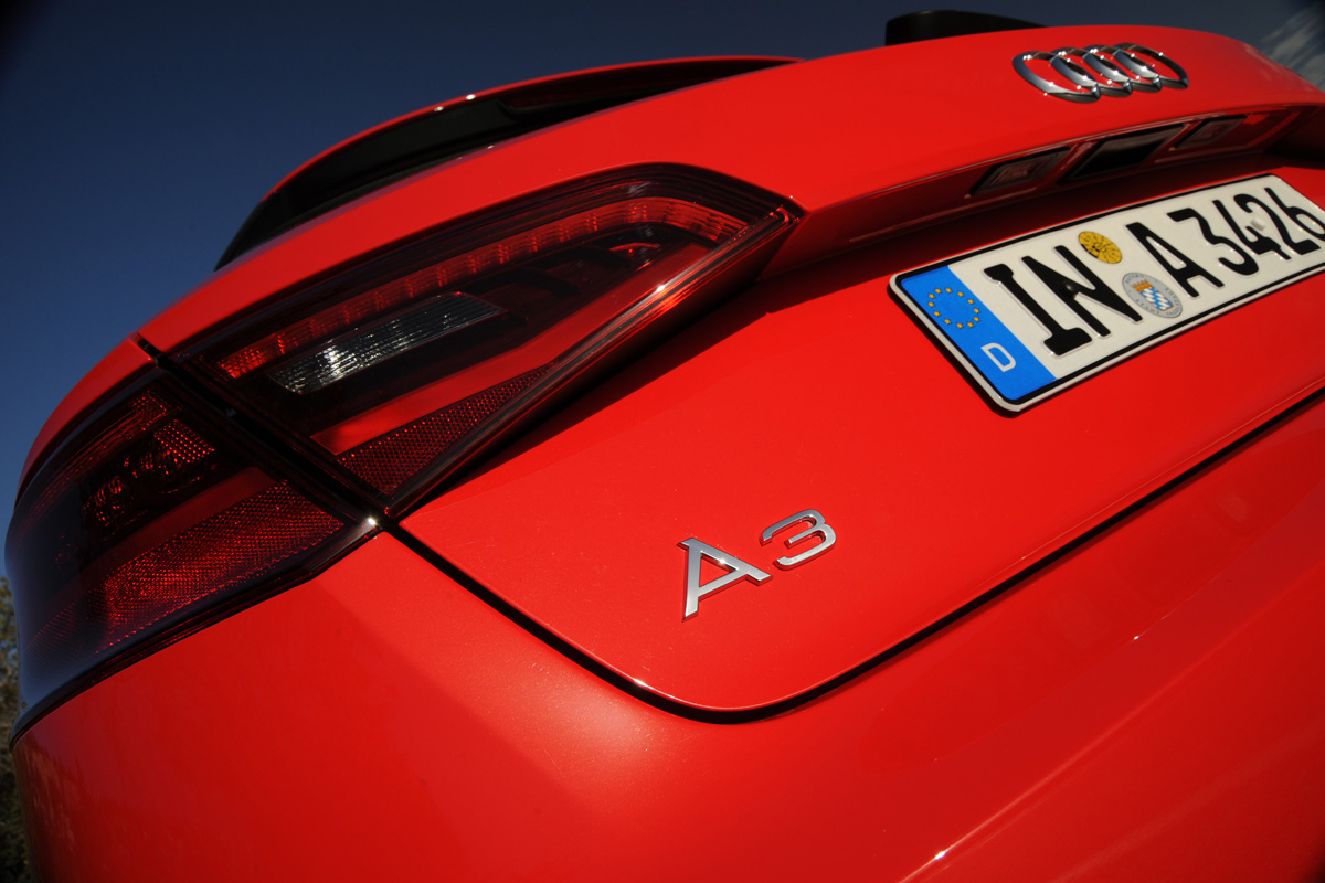 Audi A3 Sportback badge