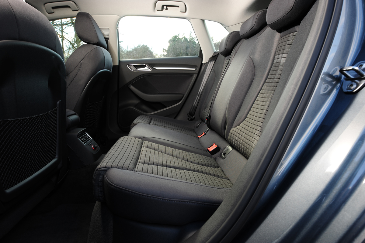 Audi A3 Sportback rear seats