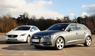 Audi A3 Sportback vs Volvo V40