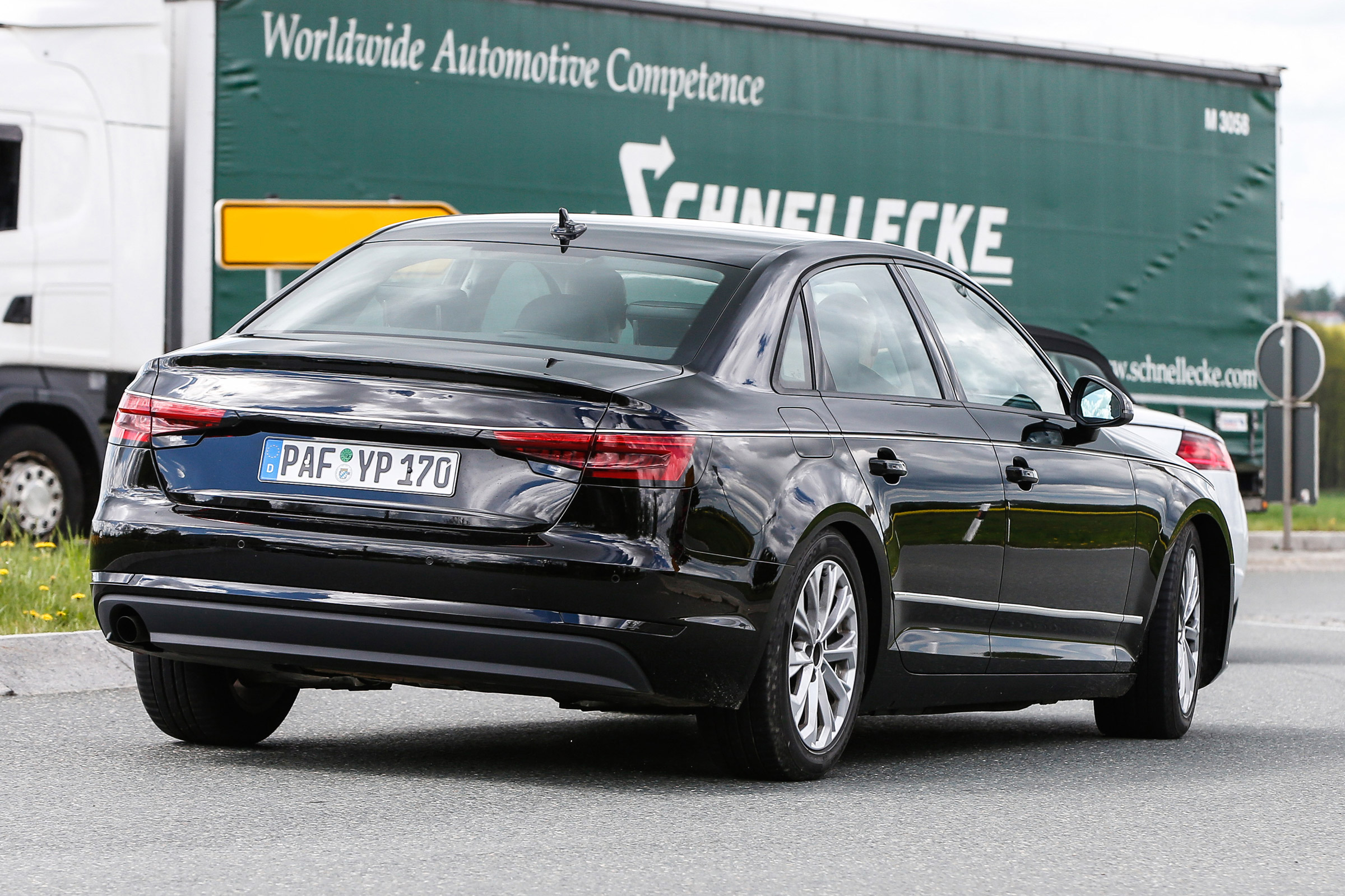 New Audi A4 2015 spy shots 10