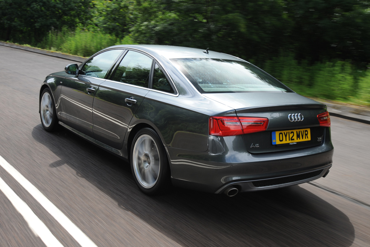 Audi A6 3.0 BiTDI rear action