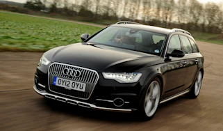 Audi A6 Allroad front tracking