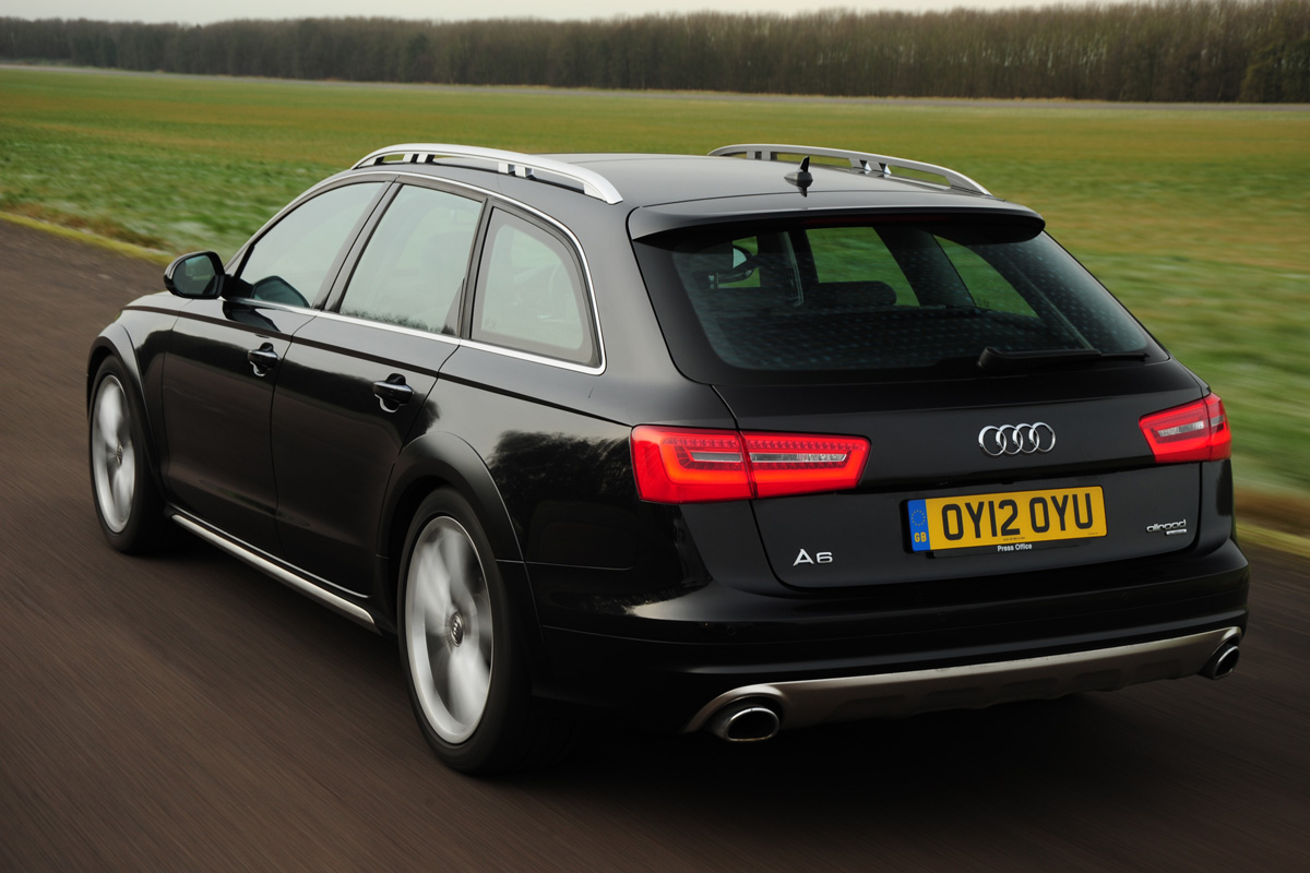 Audi A6 Allroad rear tracking