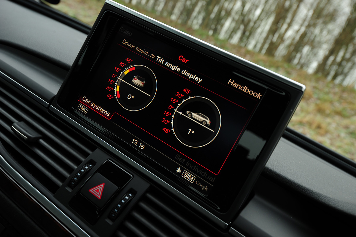 Audi A6 Allroad display