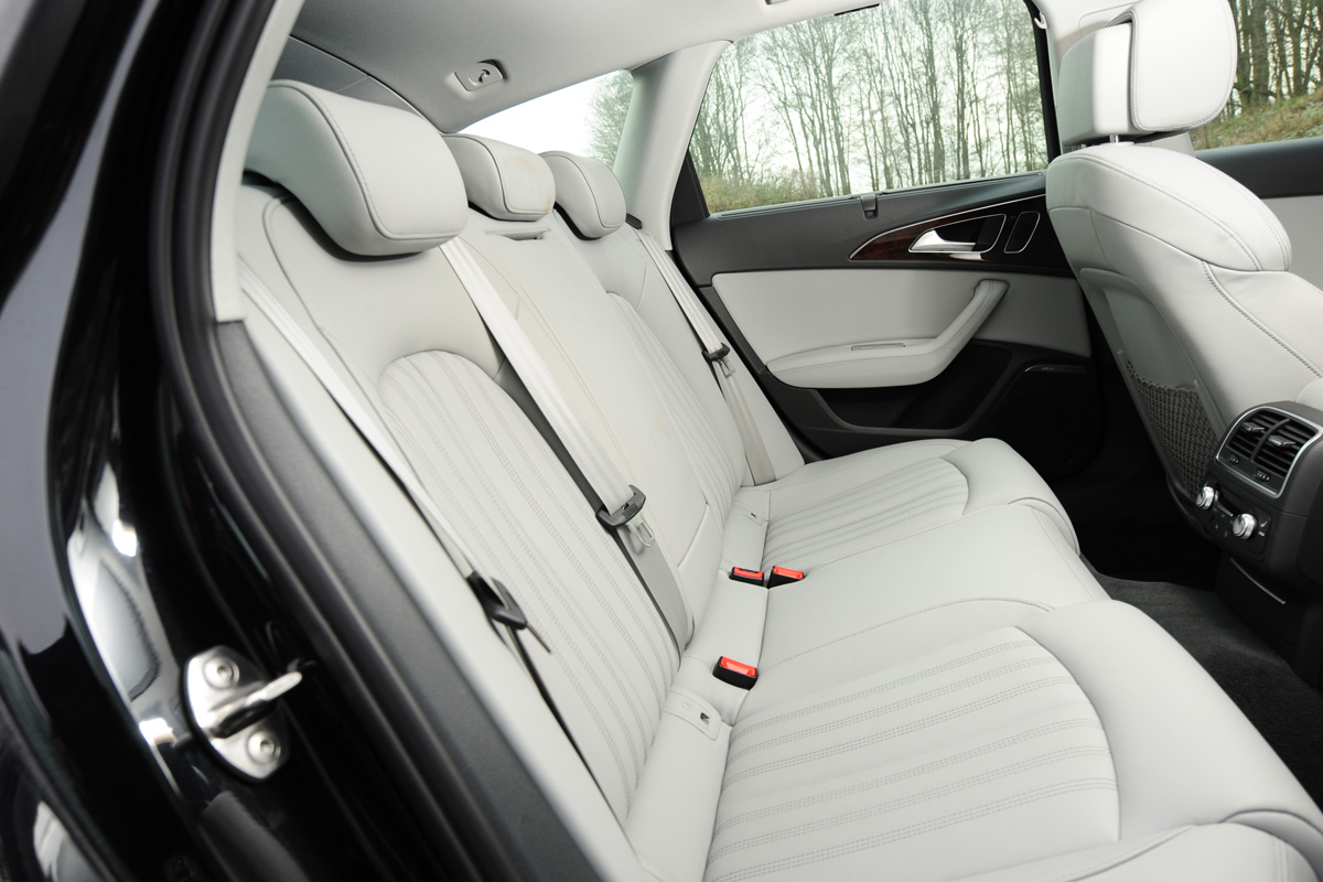 Audi A6 Allroad rear seats