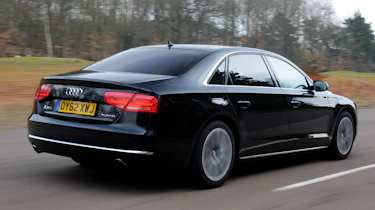 Audi A8L Hybrid 2.0 TFSI rear tracking