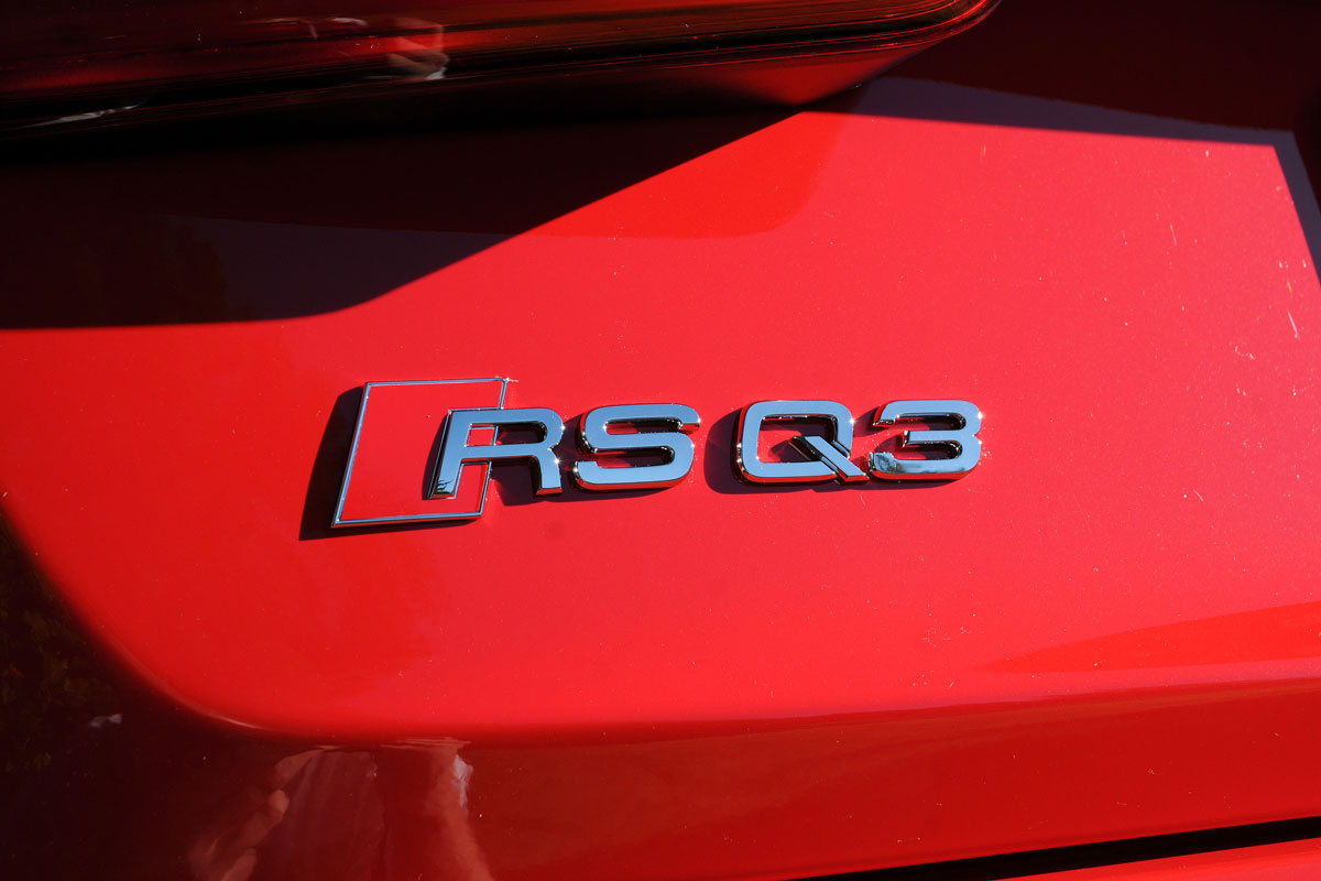 Audi RS Q3 badge