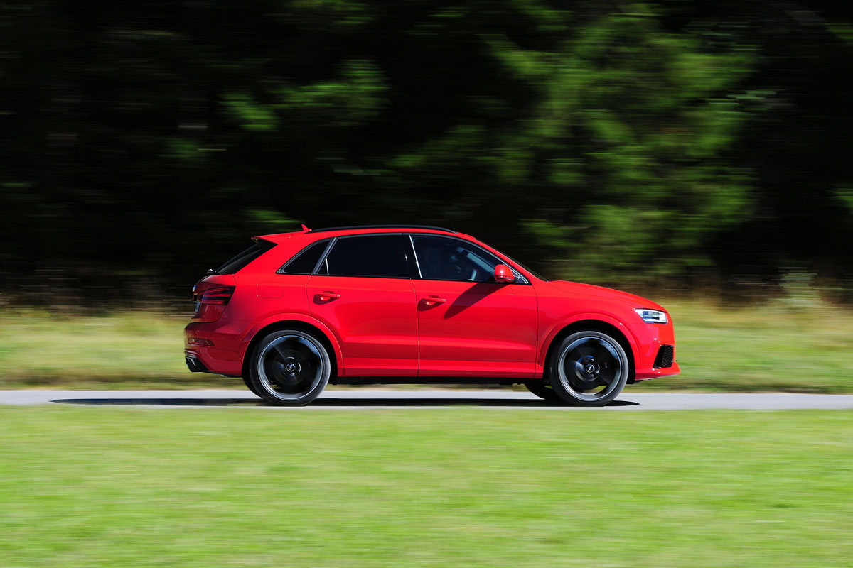 Audi RS Q3 panning