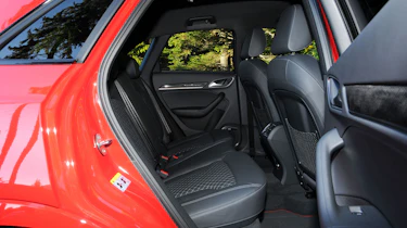 Audi RS Q3 rear seats
