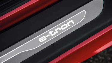 Audi R8 e-tron door sill