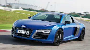 Audi R8 V10 Plus front action