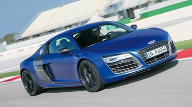 Audi R8 V10 Plus front tracking