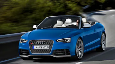 Audi RS5 Cabriolet front tracking