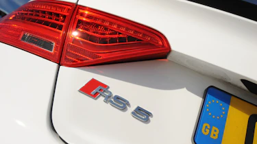 Audi RS5 Cabriolet badge