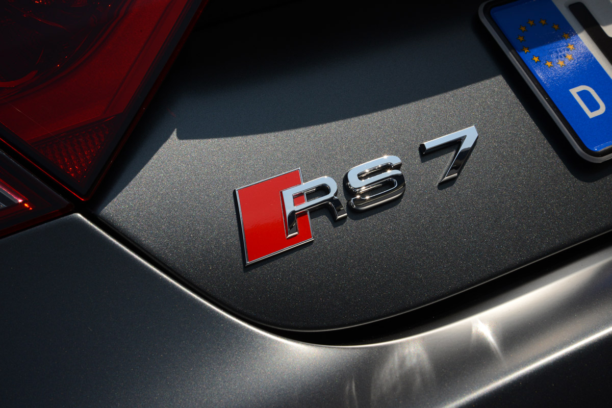 Audi RS7 Sportback badge