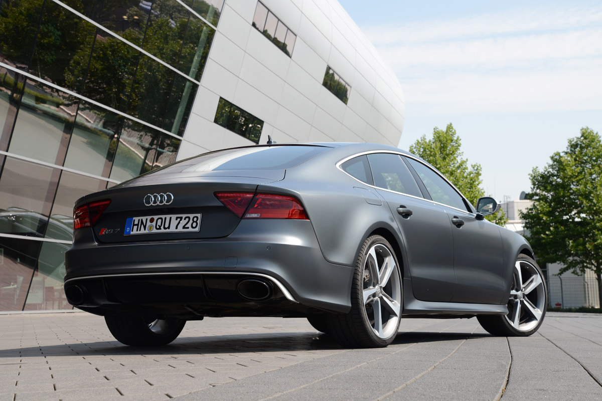 Audi RS7 Sportback rear three quarters