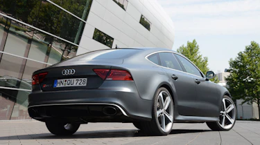 Audi RS7 Sportback rear three quarters