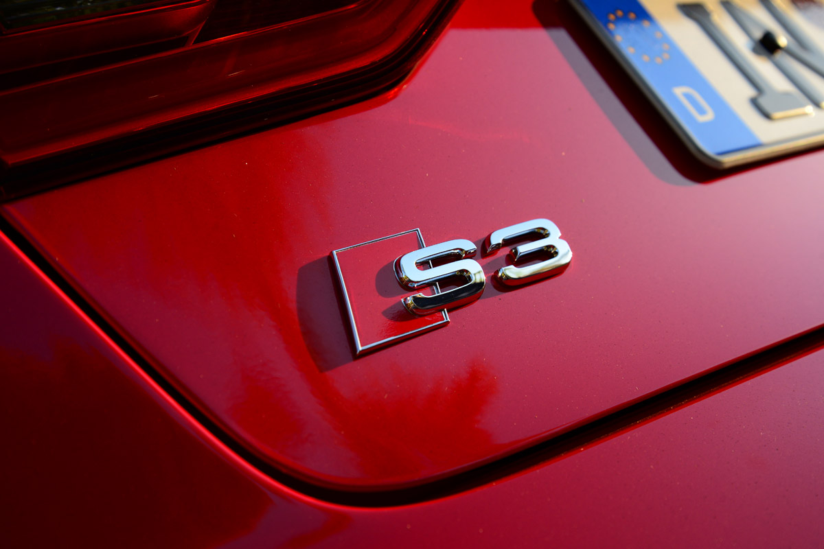 Audi S3 Saloon 2013 badge
