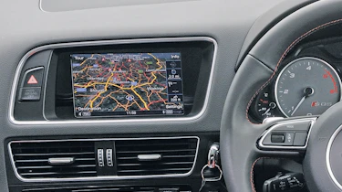 Audi SQ5 sat-nav