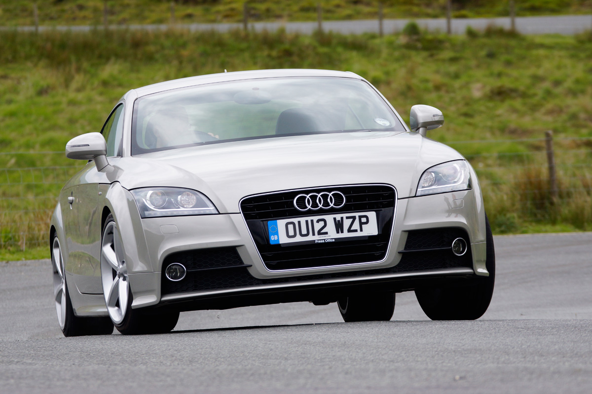 Audi TT 1.8T front cornering
