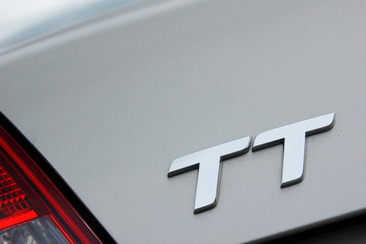 Audi TT 1.8T badge