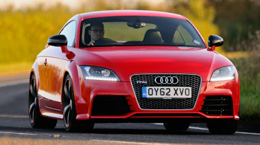 Audi TT RS Plus front cornering
