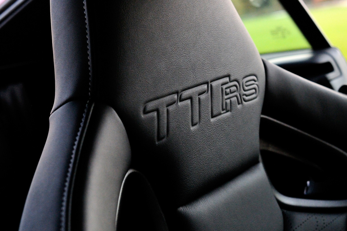 Audi TT RS Plus seats