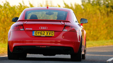 Audi TT RS Plus rear cornering