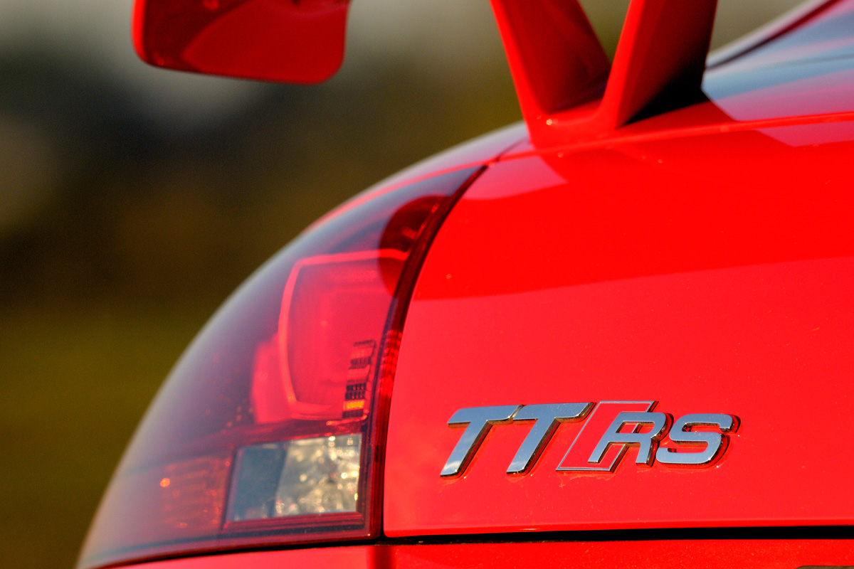 Audi TT RS Plus badge