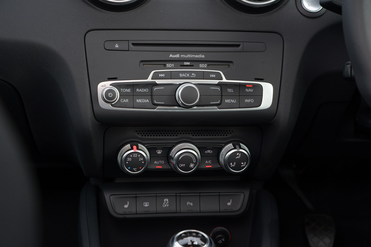 Audi A1 buttons