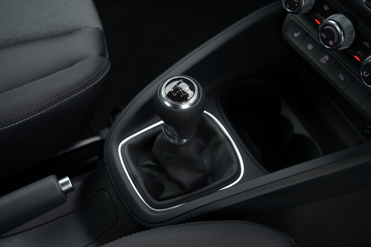 Audi A1 gearstick
