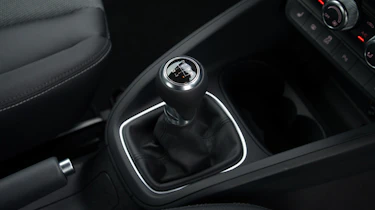 Audi A1 gearstick