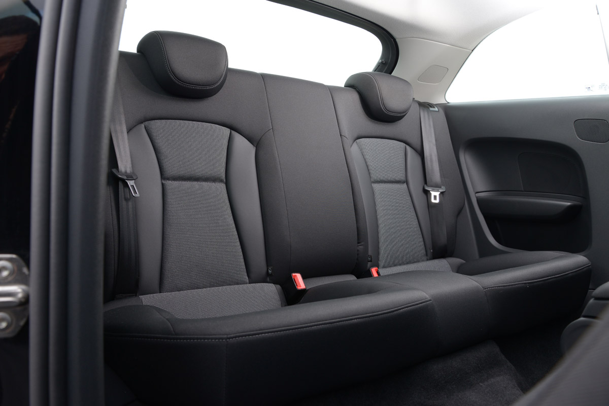 Audi A1 rear seats