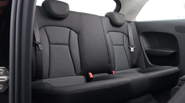 Audi A1 rear seats