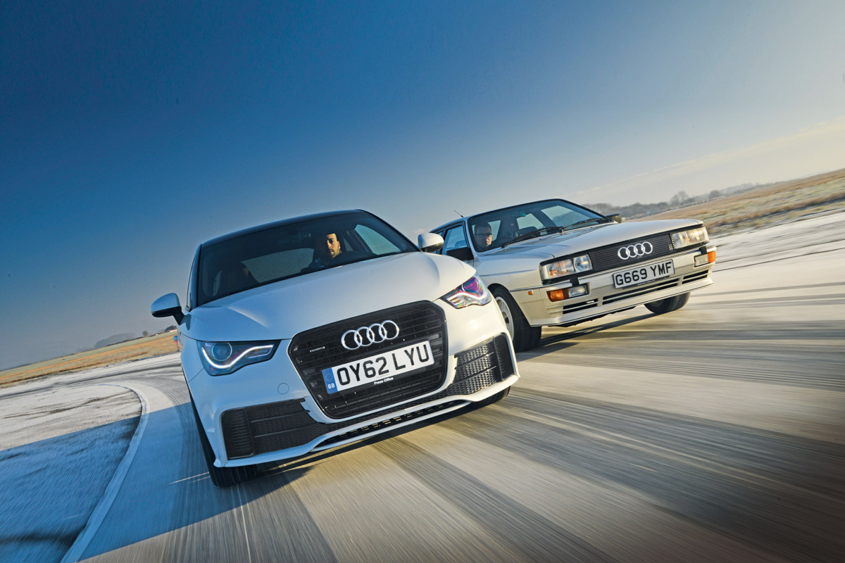 Audi A1 vs Audi quattro